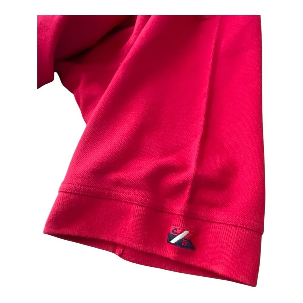 Cutter & Buck Vibrant Red Polo Shirt 100% Cotton - Picture 6 of 13